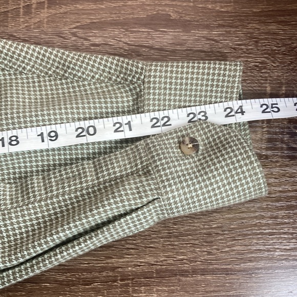 Pre Owned Men's XL Filson Blakely Buttondown Shirt Style 12056 Tan & Green - Picture 4 of 8